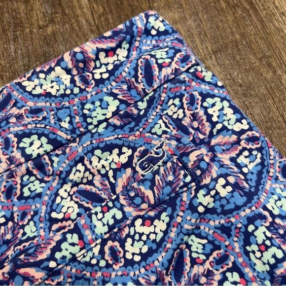 Vineyard Vines Shorts Womens Size 2 Colorful Sand Dollar Print 5” Inseam - Picture 11 of 11